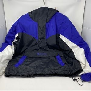 Vintage 90s Columbia Colorblock Pullover Wmn MED